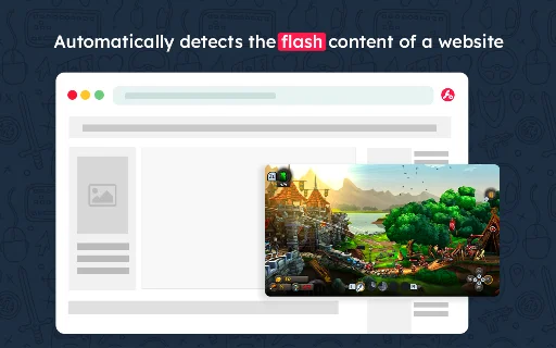 ดาวน์โหลด Flash Player – โปรแกรมจำลอง Flash เล่นเกมเก่าฟรี - Screenshot 2