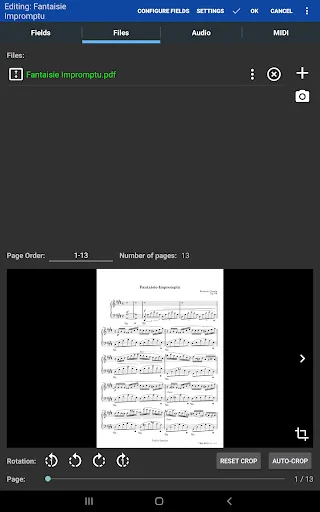 ดาวน์โหลด MobileSheets ล่าสุด – แอปจัดการโน้ตเพลงระดับมืออาชีพ - Screenshot 14