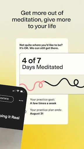 ดาวน์โหลด Happier Meditation ล่าสุด – ฝึกสมาธิเพื่อความสงบใจฟรี - Screenshot 3