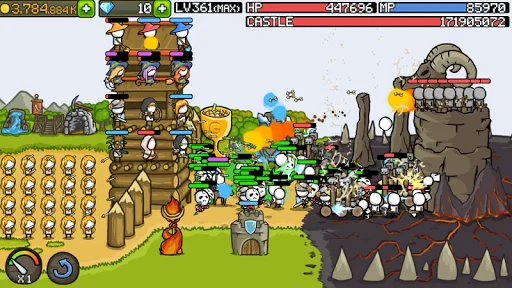 ดาวน์โหลด Grow Castle ล่าสุด – เกมวางแผนป้องกันปราสาทสุดมันส์ฟรี - Screenshot 1
